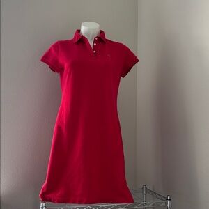 Vineyard Red Polo Dress